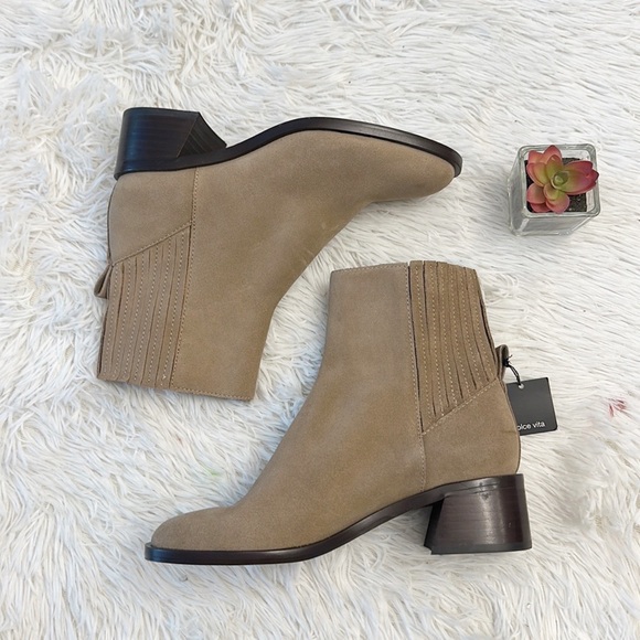 NEW Dolce Vita X Anthropologie Linny Chelsea Boot heel ankle women size 6, 8 - Picture 4 of 8